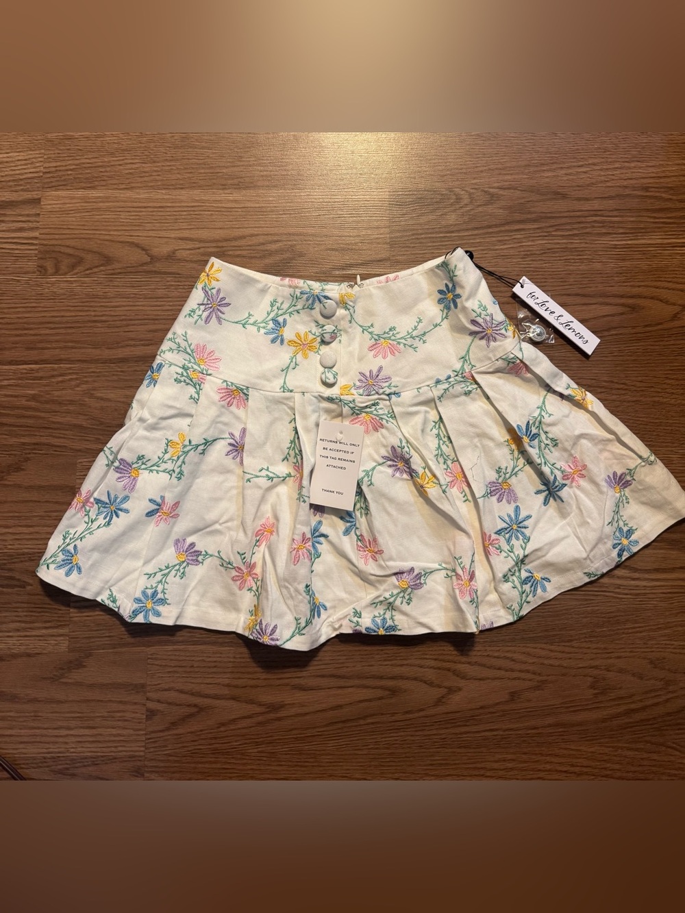 For Love and Lemons Majorie Mini Skirt